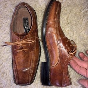 FRATELLI SELECT square toe dress shoe/9.5 mens